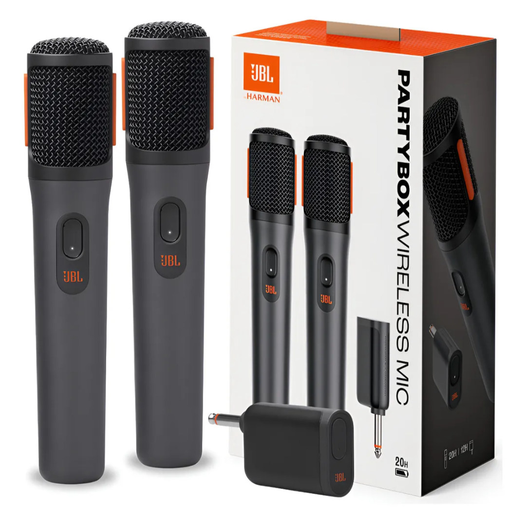 MICROFONE JBL PARTYBOX WIRELESS 